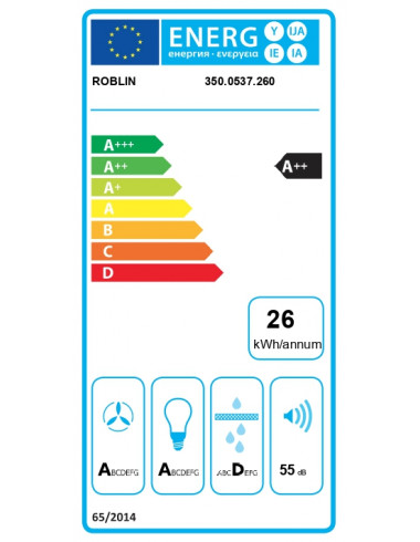 Hotte plafond ROBLIN AQUA 900