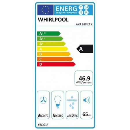 Hotte inclinée WHIRLPOOL AKR62FLTK