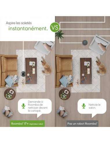 Robot aspirateur IROBOT ROOMBA I7+ I7558