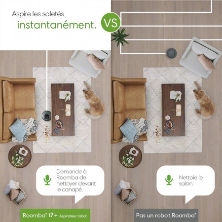 Robot aspirateur IROBOT ROOMBA I7+ I7558