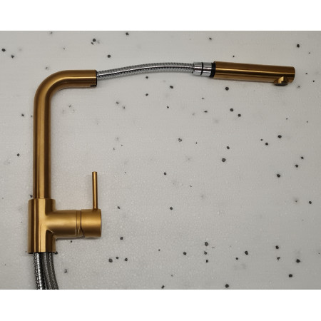 Mitigeur ARGO OURALGOLD bec L avec douchette