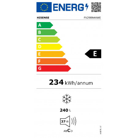 Congélateur HISENSE FV298N4AWE