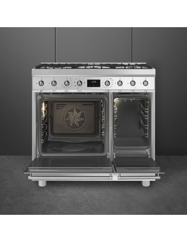 Piano de cuisson SMEG C92GMX2