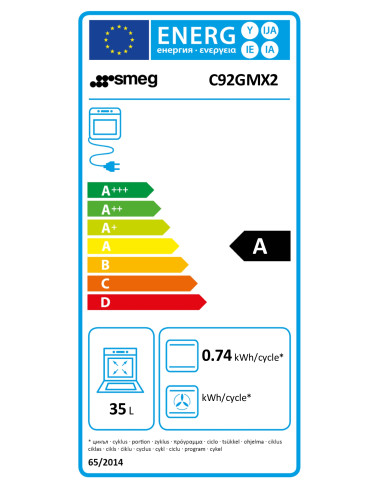 Piano de cuisson SMEG C92GMX2