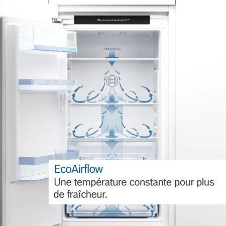 Réfrigérateur congélateur encastrable BOSCH KIV87NSE0