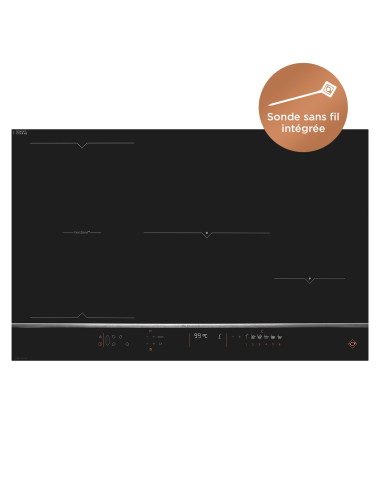 Plaque induction DE DIETRICH DPI7884XT avec une sonde