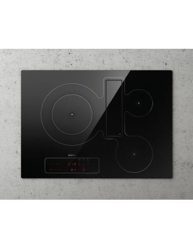 Plaque induction avec hotte intégrée ELICA NIKOLATESLA FIT 3Z BL/F BO/60