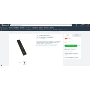 TELECOMMANDE ROBLIN 6843607 2