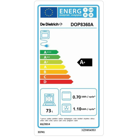 Four encastrable DE DIETRICH DOP8360A