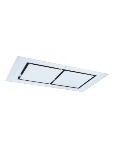 Hotte plafond ROBLIN CONFIDENCE 1000 VERRE BLANC MAT