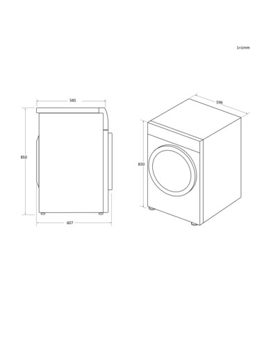 Sèche linge pompe à chaleur CANDY CSOEH8A2DE47