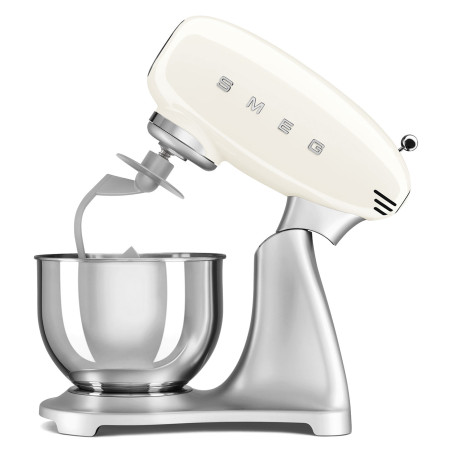 Robot pâtissier sur socle inox RETRO Années 50 SMEG SMF02