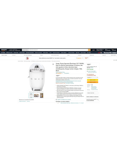 Presse-agrumes RETRO Années 50 CJF11