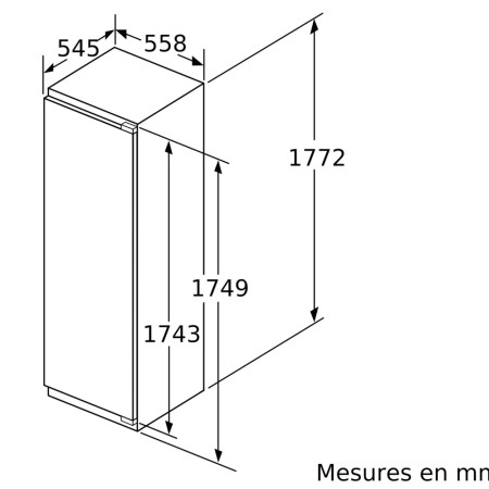 Congélateur encastrable BOSCH GIN81VEE0