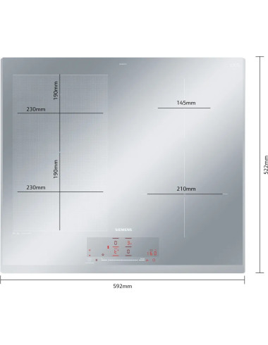Plaque induction SIEMENS EX65KHEC1F