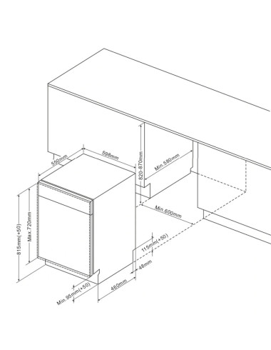 Lave vaisselle encastrable DE DIETRICH DAJ433DQX
