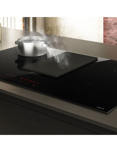 Plaque induction avec hotte intégrée ELICA NIKOLATESLA PRIME S+ BL/F BO/83