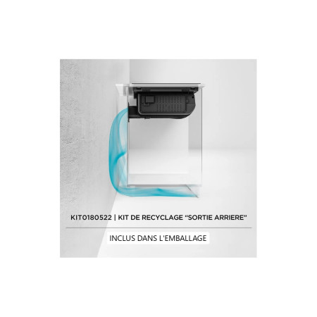 Plaque induction avec hotte intégrée ELICA NIKOLATESLA FIT 3Z BL/F BO/60