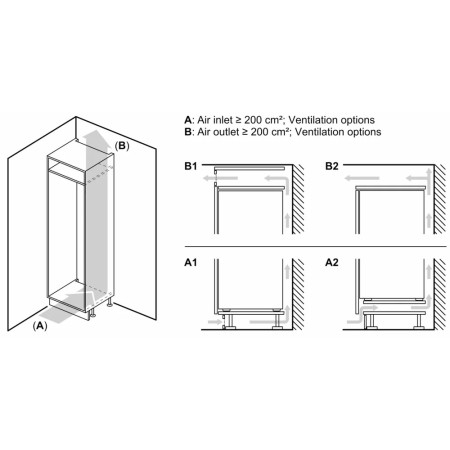 Réfrigérateur encastrable NEFF KI1812FE0