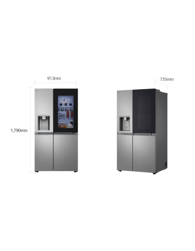 Réfrigérateur américain LG GSXE80PYBD