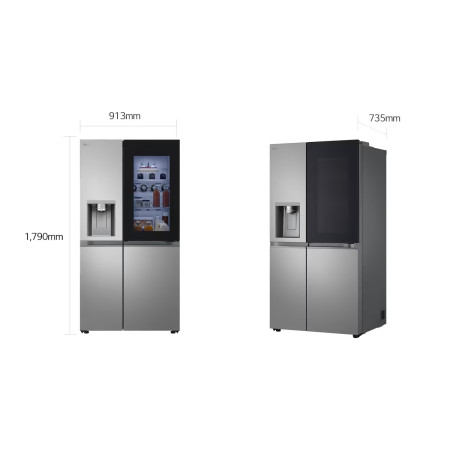 Réfrigérateur américain LG GSXE80PYBD