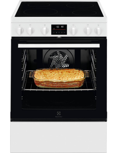 Cuisinière vitrocéramique ELECTROLUX LKR64890AW