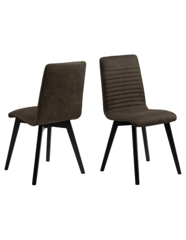 Lot de 2 chaises ACTONA AROSA