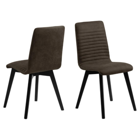 Lot de 2 chaises ACTONA AROSA