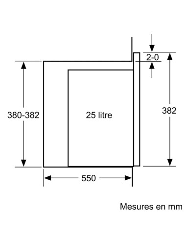 Four micro-ondes encastrable SIEMENS BE555LMB1