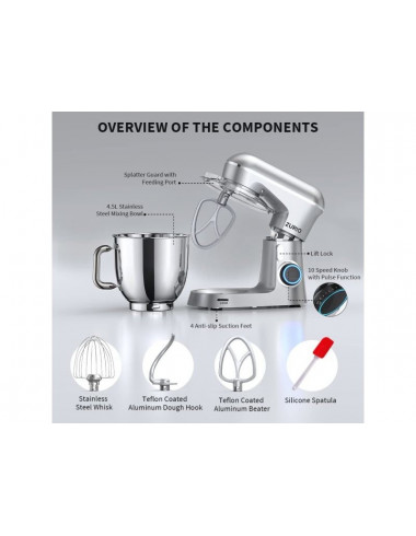 Robot pâtissier ZURIO SM1531N 4,5L