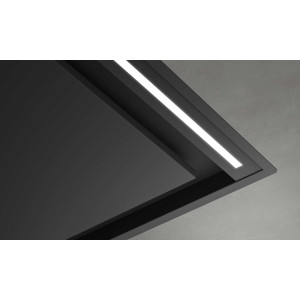 Hotte plafond AIRFORCE SILHOUETTE EASY UP NOIRE 2