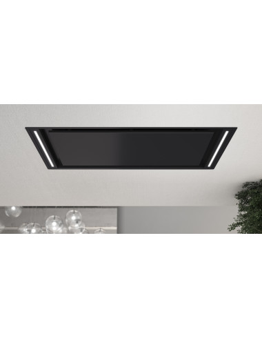 Hotte plafond AIRFORCE SILHOUETTE EASY UP NOIRE