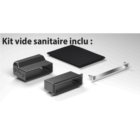 Plaque induction avec hotte intégrée AIRFORCE ASPIRA ONBOARD 80 B4