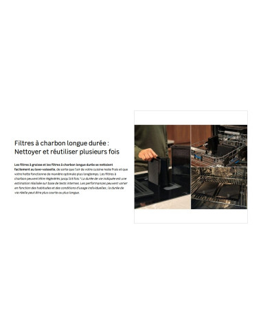 Plaque induction avec hotte intégrée ELECTROLUX KCC83443CZ