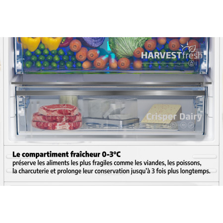 Réfrigérateur congélateur BEKO B3RCNE564HDG