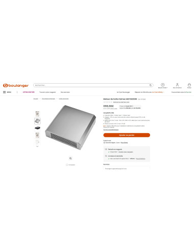 Moteur extérieur FALMEC MOTDE1000