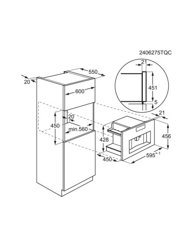 Machine à café encastrable ELECTROLUX KBC95T