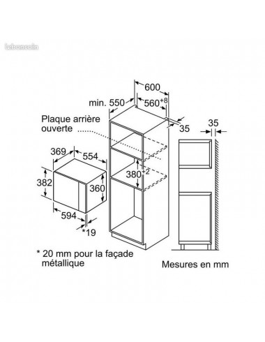 Micro-ondes encastrable NEFF HLAWD23N1F
