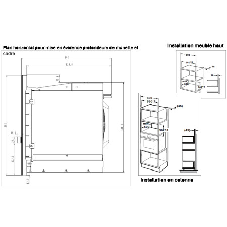 Four micro-ondes encastrable BEKO BMOB20231X