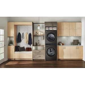 Lave linge séchant LG F761TOWERB2 WASHTOWER