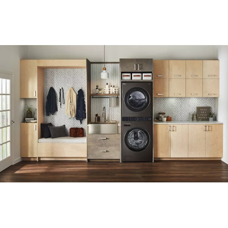 Lave linge séchant LG F761TOWERB2 WASHTOWER