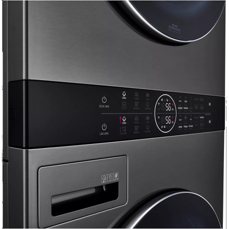 Lave linge séchant LG F761TOWERB2 WASHTOWER