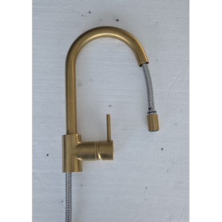 Mitigeur ARGO VICTANRIAGOLD à col de cygne avec douchette