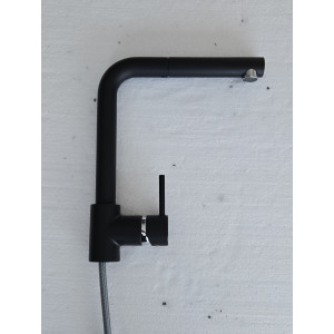 Mitigeur ARGO OURAL BLACK2 à bec L avec douchette 2