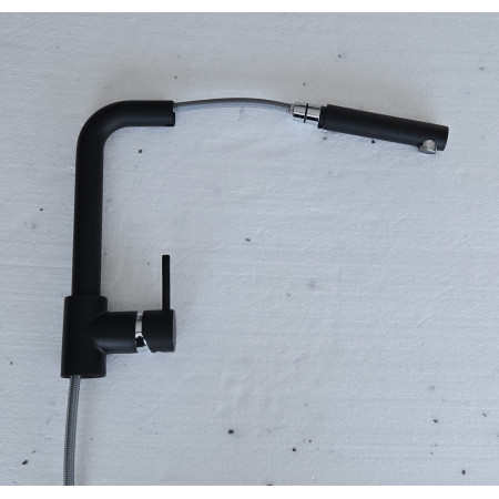 Mitigeur ARGO OURAL BLACK2 à bec L avec douchette