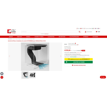 Kit installation recyclage ELICA NIKOLATESLA EVO KIT0199836