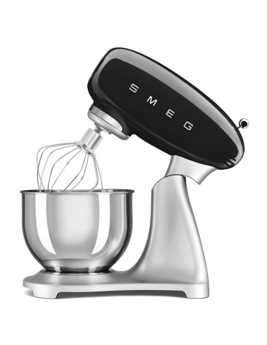 Robot pâtissier sur socle inox RETRO Années 50 SMEG SMF04