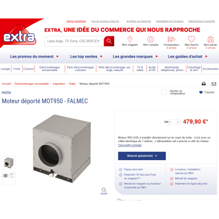 Moteur FALMEC MOT950