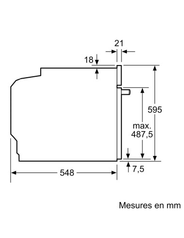 Four encastrable NEFF B54CR31N0