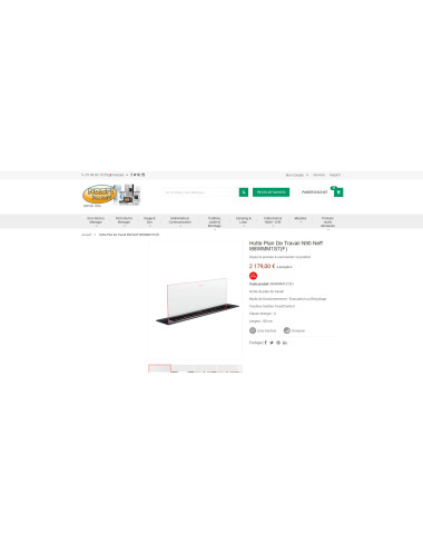 Hotte ascenseur NEFF I88WMM1S7